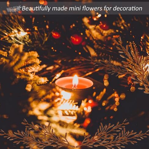 36Pcs Faux Flowers for Floating Candles, Floating-Effect Flowers for Vase Filler, Cylinder Vase Fillers Centerpiece Table Deocrations for Wedding, Party, Event, Home, Restaurant (Ivory) in Kuwait
