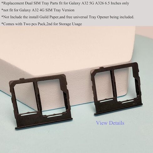 [2pcs Pack] Galaxy s8 Replacement SIM Card Tray Holder Parts for Samsung Galaxy s8 G950,Galaxy s8 Plus G955 (Black) in Kuwait