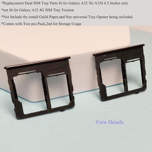 [2pcs Pack] Galaxy s8 Replacement SIM Card Tray Holder Parts for Samsung Galaxy s8 G950,Galaxy s8 Plus G955 (Black) in Kuwait