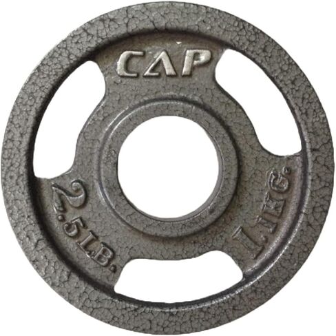 CAP Barbell Machined Olympic Grip plate, Gray in Saudi Arabia
