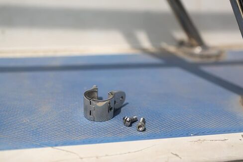 Boat Bimini Top Hinge Rail Mount,Bimini Jaw Clamp Slides Hinged,316 Stainless Steel Jaw Slide Boat Marine Hardware Heavy Dudy for 7/8 inch 1 Inch Tube W/Locking Screw,Boat Yacht,Pack of 2 in Kuwait