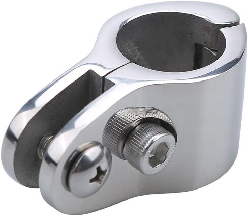 Boat Bimini Top Hinge Rail Mount,Bimini Jaw Clamp Slides Hinged,316 Stainless Steel Jaw Slide Boat Marine Hardware Heavy Dudy for 7/8 inch 1 Inch Tube W/Locking Screw,Boat Yacht,Pack of 2 in Kuwait