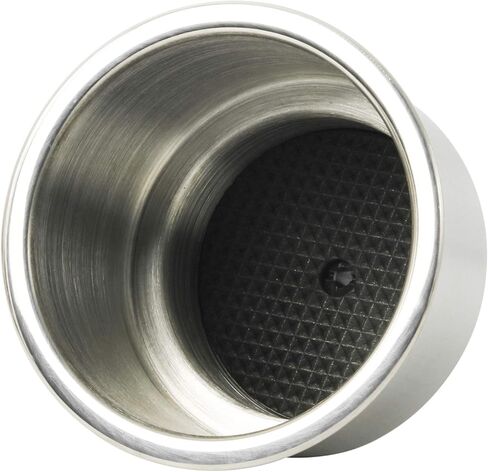 NovelBee Stainless Steel Cup Drink Holder with Drain,Mounting Gasket and Internal pad for Marine Boat Rv Camper (4-Pack) in Saudi Arabia