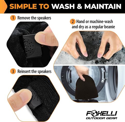 Foxelli Bluetooth Beanie – Wireless Beanie Hat with Headphones for Men & Women in Saudi Arabia