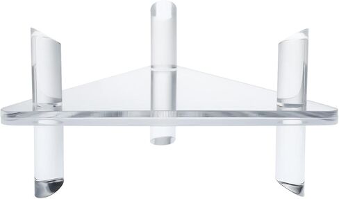 6 عبوات من حامل الكرة الأكريليك، حامل عرض الكرة، حامل تخزين الكرة الرياضية الشفافة لكرة السلة وكرة القدم وكرة القدم وكرة القدم وحامل عرض الكرات in Kuwait