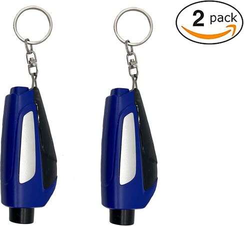 أداة هروب طوارئ السيارة 2 في 1، قاطع حزام الأمان وكسارة النوافذ، ABN5M011-MIX in Kuwait