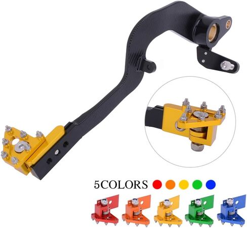 دراجة نارية الخلفية بدال فرامل القدم رافعة ل DRZ400 00-04 DRZ400S 00-19 DRZ400E 00-07 DRZ400SM 05-19-الذهب in Kuwait