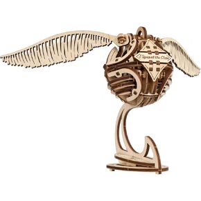 UGEARS Wooden 3D Puzzles for Adults - Harry Potter Golden Snitch Model Building Kits - DIY Kits for Adults - 3D Puzzle Harry Potter Puzzle Set Crafts for Adults - 3D Model Kits for Adults - 120 Pcs
