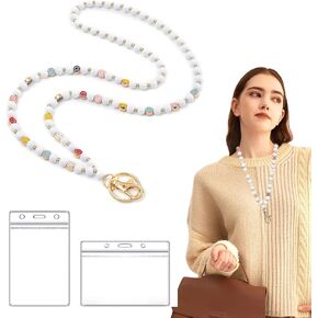 المعلم المبتسم Lanyard لشارات الهوية وسلسلة المفاتيح للنساء ، حبلات Happy Wood Happy مع حاملي هوية ، حبل للمفاتيح ، المعلم المبتسم حبل الحبل لممرضة المعلم طلاب مكتب ممرضة المعلم