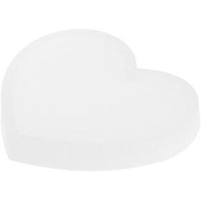 appuivbt Heart Shaped Coaster Mold for Epoxy Resin, Decorative Resin Coaster Mold Silicone for DIY Resin Jewelry Casting