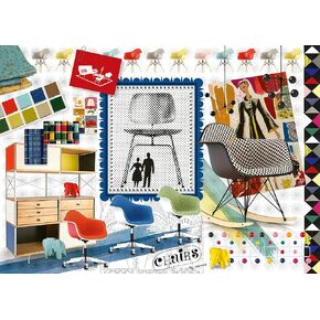 Ravensburger Eames Design Spectrum 1000 Piece Jigsaw Puzzle for Adults - 16900 - Every Piece is Unique, Softclick Technology Means Pieces Fit Together Perfectly