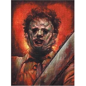 Trick Or Treat Studios Texas Chainsaw Massacre Leatherface 1000 Piece Jigsaw Puzzle
