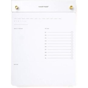 RUSSELL+HAZEL Acrylic Drafter’s Tablet, 6.375" W x 8.4375“ H, white (55748)