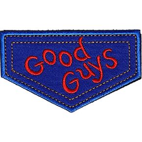 Good Guys Patch,Trendy Cute Good Guys,Full Embroidered Hook and Loop Good Guys Patch for Kids Teens Adult,Classic Costume Patch for Backpack,Work Clothes,Uniform,Caps