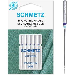 Schmetz Microtex Sharp Machine Sewing Needles Package of 5