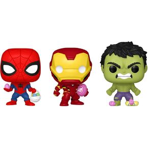 Funko Pocket Pop!: Marvel - Easter Spider-Man, Iron Man, & Hulk 3-Pack