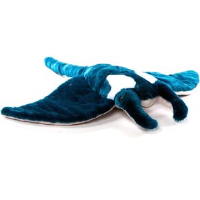The Petting Zoo Manta Ray Stuffed Animal Plushie, Gifts for Kids, Wild Onez Ocean Animals, Jumbo Stingray Plush Toy 42 inches from Tip of Tail to Head