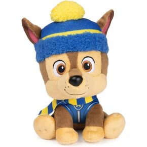 GUND PAW Patrol Holiday Winter Chase in Scarf and Hat, Officially Licensed Plush Toy for Ages 1 and Up, 6"