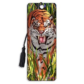 3D Lenticular Royce Bookmark - by Artgame (Tiger Trouble)