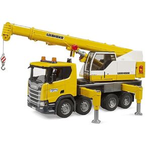 Bruder 03571 Scania Super 560R Liebherr Crane Truck w Light/Sound Module