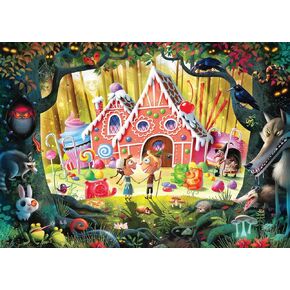 Ravensburger Dean Macadam Hansel and Gretel Beware! 1000 Piece Jigsaw Puzzle for Adults - 12000415 - Handcrafted Tooling, Made in Germany, Every Piece Fits Together Perfectly