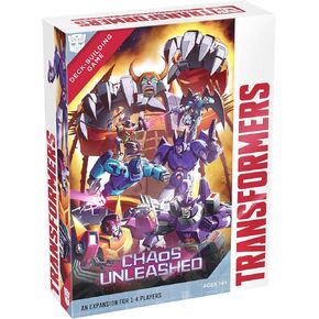 Renegade Game Studios: Transformers: Deck-Building Game: Chaos Unleashed - Expansion, New Characters, 2 Modes of Play, Ages 14+, 1-4 Players, 90 Min