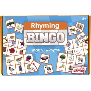 Junior Learning Rhyming Bingo Educational Action Games