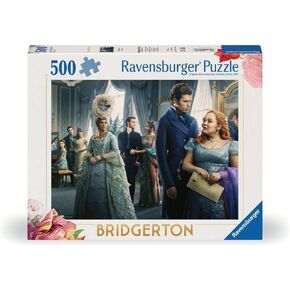 Ravensburger Bridgerton الموسم 3 500 قطعة Jigsaw اللغز | جذب ريجنسي إيرا تصميم | صور أنيقة | مواد معتمدة من FSC مستدامة