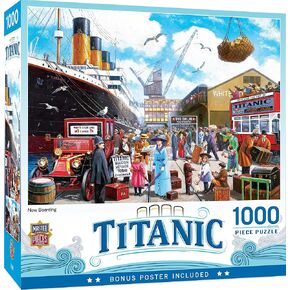 MasterPieces 1000 Piece Jigsaw Puzzle for Adults, Family, Or Youth - Titanic Collage - 19.25"x26.75"