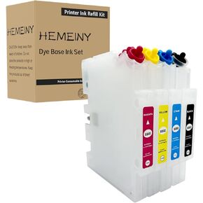 Empty Refillable Ink Cartridges Compatible with Sublijet Virtuoso Sawgrass SG500 and SG1000 Printer, with One Time Chips