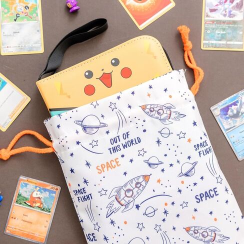 Gather & Knot Drawstring Gift Bags | Premium Canvas | 20" Large 12" Small | Reusable Fabric Wrap for Baby Shower or Boy Birthday | Dinosaur in Kuwait