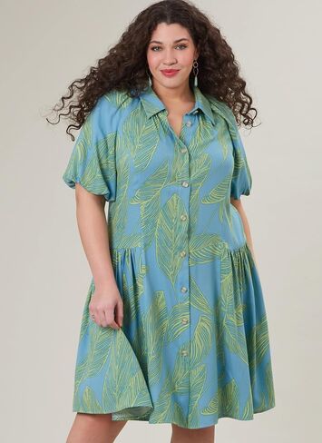 McCall's Women's Shirtdress Sewing Pattern Packet, Design Code M8385, Sizes 20W-22W-24W-26W-28W in Kuwait