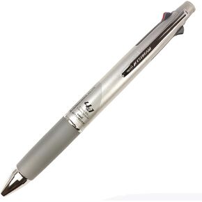 Uni Jetstream 0.7 mm Ballpoint Multi Pen and 0.5 mm Pencil, Silver Body (MSXE510007.26)