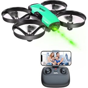 Loolinn | Drones for Kids Gift with Camera - Mini Drone, Remote Control Quadcopter Drone with 90° Adjustable Camera, Safe for Kids, Photos and Videos (Gift for Kids)
