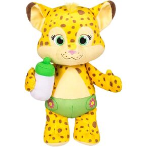 Word Party - Franny 10" Stuffed Plush Snuggle and Play Baby Cheetah with Bottle - from The Netflix Original Series - 18+ Months