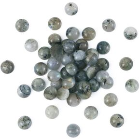 Fashewelry 50Pcs Natural Green Aventurine Cabochon Stone Half Round Beads 10mm Tiny Flat Back Gemstone Chakra Healing Crystal Cover Cabs for Jewelry Making