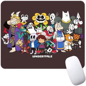 Undertale Sans Indie Video Game Non-Slip Mousepad Gaming Computer Mouse Pad Gaming Desktop Laptop Mouse Pad with Stitched Edge 7.1 x 8.7 inches
