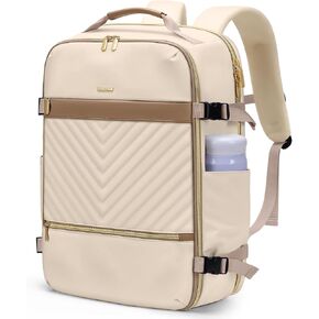Large Travel Backpack for Women Men: 40L Carry on Backpack for Airplanes Personal Item Flight Approved Traveling with Luggage Strap Waterproof Bookbag Laptop Backpacks Suitcase Bag Black
