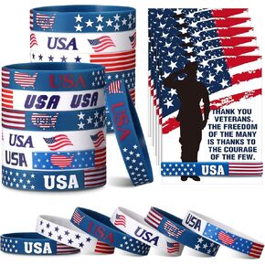 30 Sets/ 60 Pcs Earth Day Wristbands with Love The Earth Cards Party Favors Recycle Wristbands for School Classroom Educational Activity Gift Party Favor Supplies Accessories