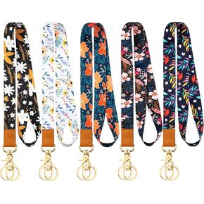 Lanyards for ID Badges Car Keys 5 Pack, Cute keychain Key Lanyard for Women Teacher in Kuwait