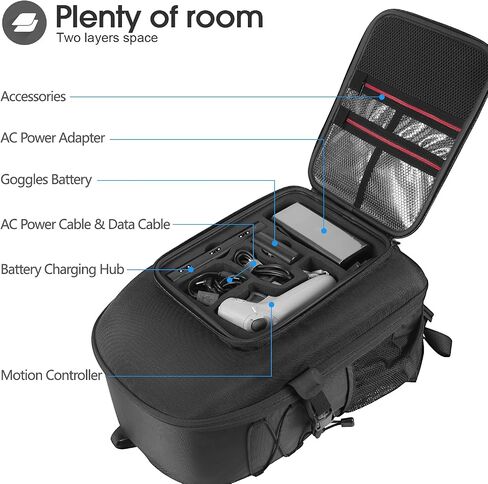 Smatree Professional Backpack for DJI Mavic 3 Pro, Waterproof Backpack Bag for DJI Mavic 3 Pro Combo/Mavic 3 Pro Cine Drone Accessories (NOT Fit for Mavic 3) in Saudi Arabia