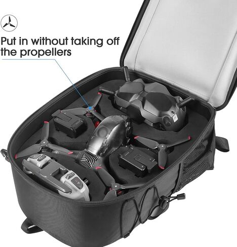 Smatree Professional Backpack for DJI Mavic 3 Pro, Waterproof Backpack Bag for DJI Mavic 3 Pro Combo/Mavic 3 Pro Cine Drone Accessories (NOT Fit for Mavic 3) in Saudi Arabia