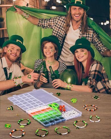 مجموعة سوار الصداقة الذهبية 3 صناديق-8706 PCS 48 ألوان سوار صنع مجموعات مع 7200 PCS حبات بذور زجاجية ، 5 أنماط حبات رسائل و 300 جهاز كمبيوتر الشخصي مع سحر ، حفلة هدية in Kuwait