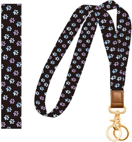 Lanyards for Keys, Durable Keychain Long Lanyard for Women Men, Cute Neck Lanyard for ID Badges Holder, Wallets, key in Kuwait