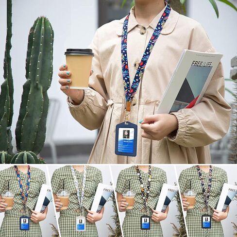 Lanyards for ID Badges Car Keys 5 Pack, Cute keychain Key Lanyard for Women Teacher in Kuwait