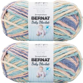Bernat Bulk Buy Baby Blanket Big Ball Yarn (2-Pack) Mini Succulents