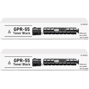 Compatible GPR-55 Toner Cartridge Replacement for Canon GPR-55 GPR55 for Canon ImageRunner Advance C5535i C5540i C5550i C5560i Printer (Black Cyan Magenta Yellow, 4-Pack)