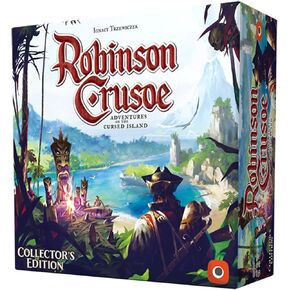 Portal Games Robinson Crusoe Collectors Edition – Ultimate Survival Adventure Cooperative Strategy Board Game with Enhanced Components Ages 14+ 1 to 4 Players