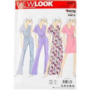 New Look Sewing Pattern, Paper White, Multi-Colour