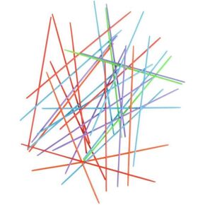 Rhode Island Novelty Plastic Pick-Up Sticks